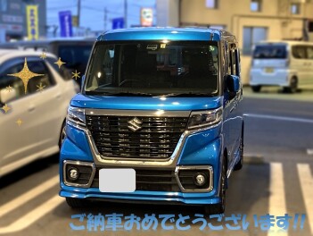 スペーシアカスタムご納車させていただきました☆彡